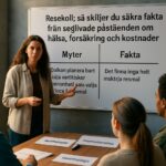 Resekoll: så skiljer du säkra fakta från seglivade påståenden om hälsa, försäkring och kostnader